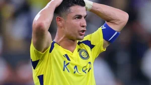 Ronaldo's goal put Al-Nasr in the lead