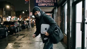 In the US, owner found stolen computer through the internet