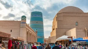 The number of foreign tourists visiting Uzbekistan is increasing sharply.