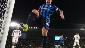 Inter 1/8 finalga guruh birinchisi sifatida chiqdi, yulduz biroz sustlashdi