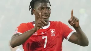 Brel Embolo attempted to steal his car