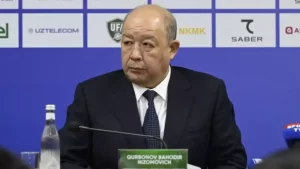 The president of OFA, Bahodir Qurbonov, met with the national team before important meetings