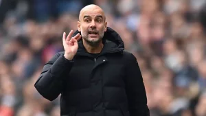 Guardiola spoke about what would happen if "City" couldn't qualify for the Champions League