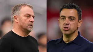 Flick gave a diplomatic response to Xavi's words