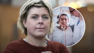She saved her six children from the fire