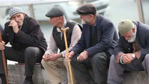 The population of Turkey is aging faster than expected.