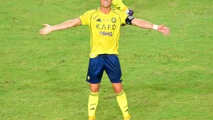 Ronaldo amazed again with his goal and activity