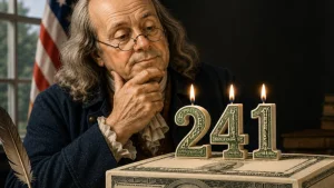 241 years since the US dollar was declared the official currency