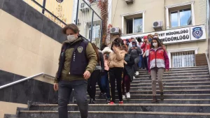 Two people who forced two girls to Turkey for prostitution were arrested