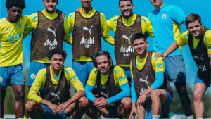 "Manchester Siti" futbolchilari "Aston Villa"ga qarshi o‘yinga tayyorgarlik ko‘rmoqda