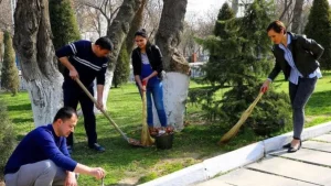 A large-scale charity campaign is held in Uzbekistan