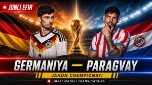 Germany will play Paraguay at the World Cup
