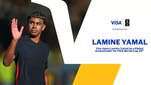 Lamine Yamal FIFA 2026 uchun Visa’ning global elchisi bo‘ldi