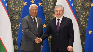 Prezident Shavkat Mirziyoyev Yevropa kengashi rahbari bilan uchrashdi