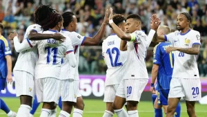 The French national team has unveiled its new World Cup jersey.