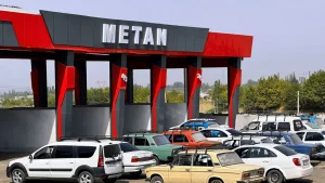 Discipline was introduced at methane stations due to low gas pressure.