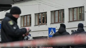 В Львовской области Украины произошло нападение российских дронов