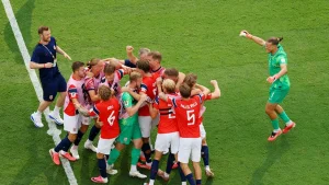 Norvegiya Braziliyani mag'lub etib jahon chempionati chorak finaliga chiqdi
