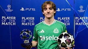 Anthony Gordon is the Champions League Player of the Week!