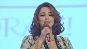 Lola Ahmedova was awarded with a model breast badge (video)