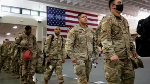 American soldiers are becoming disillusioned and depressed due to their dissatisfaction with the Iran campaign.