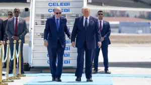 Дональд Трамп встретился с Реджепом Тайипом Эрдоганом в Анкаре