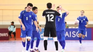 O‘zbekiston futzal terma jamoasi Eronga mag‘lub bo‘ldi.