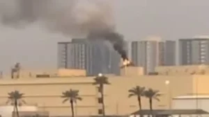 На посольство США в Багдаде было совершено мощное нападение с использованием дронов.