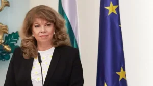 For the first time in Bulgaria, the presidency was entrusted to a woman
