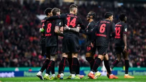 «Bayer» «Sankt-Pauli»ni yirik hisobda mag‘lub etdi