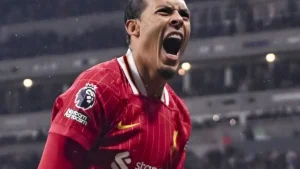 Van Dijk goal brought an important victory to Liverpool