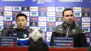 What did Timur Kapadze say about the game against Iran?