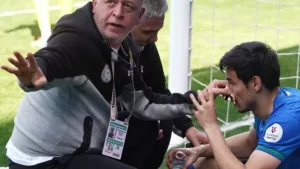 "Rizespor" statement: Husniddin Aliqulov has a broken nose and cheekbone