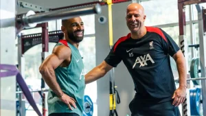 Arne Slot explains why Mohamed Salah is being left on the bench