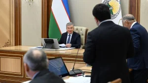 New achievements and tasks in the oil and gas sector were discussed.