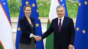 Shavkat Mirziyoyev received Kaja Kallas: information