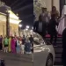 Fans gathered at Abduqodir Husanov's wedding