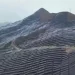 The mountain range in Guichjou has become a giant solar power station