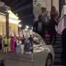 Fans gathered at Abduqodir Husanov's wedding