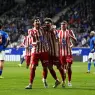 Alvares goal gave Atletico victory in the last minute