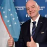 FIFA president Infantino congratulated Uzbekistan on qualifying for the World Cup